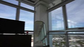 Big booty roommate let me fuck her thick ass after a hike - anal sex - alexis tae
